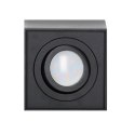CAROLIN DLS GU10 downlight max 7W, IP20, kwadrat, czarny