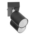 DOA SP 2, oprawa ścienno-sufitowa, GU10 max. 2x7W, IP20, czarna