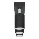 DOA SP 3, oprawa ścienno-sufitowa, GU10 max. 3x7W, IP20, czarna