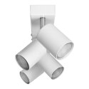 DOA oprawa ścienno-sufitowa, moc max. 4x7W, GU10, IP20, biała