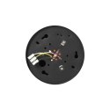 KORIN 16, oprawa typu downlight, 60W, E27, stal, czarna