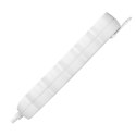 Przedłużacz 5-krotny 2P+Z, 5m H05VV-F 3x1,5mm2, Imax=16A, płaska wtyczka, biały