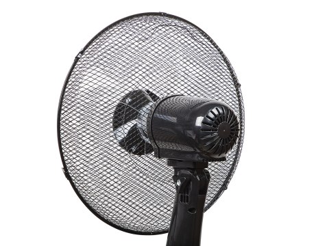44-076# Wentylator stojący 16" 60w lcd + pilot czarny