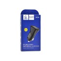 Ładowarka samochodowa 2xUSB 3000mA