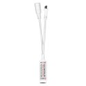 Bezprzewodowy sterownik do taśm LED RGBW z pilotem, 40 przycisków, 12V, 8A, 96W