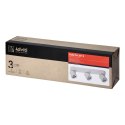 MALTA SP 3, oprawa ścienno-sufitowa, GU10 max. 3x12W, IP20, biała