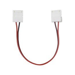 Złączka LED 8mm, dwustronna, z przewodem