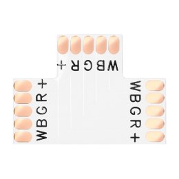 Złączka LED RGBW 12mm, trójnik 