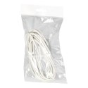 Kabel TV - VIDEO biały 5,0m