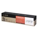 KUBAR SP 3, oprawa ścienno-sufitowa, 3xGU10, IP20, biała