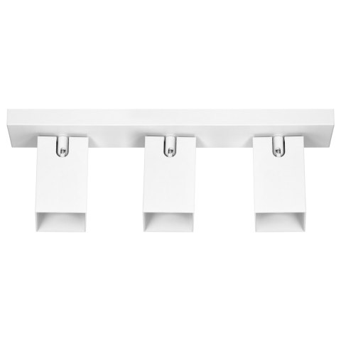 KUBAR SP 3, oprawa ścienno-sufitowa, 3xGU10, IP20, biała
