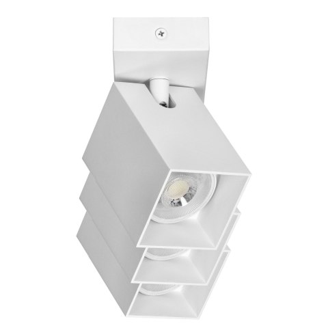 KUBAR SP 3, oprawa ścienno-sufitowa, 3xGU10, IP20, biała