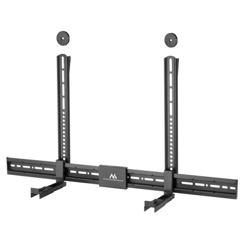 Uchwyt / wieszak na soundbar regulowany Maclean, głębokość 86~155mm, 15kg max., MC-465