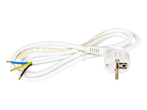 98-185# Przyłącze pp-50 (3x1,5) 1,5m białe