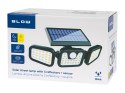 67-495# Lampa uliczna solarna 3 reflektory + czujnik