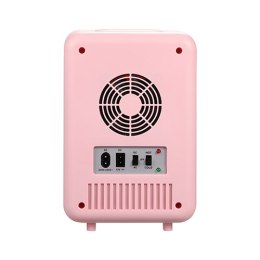 AD 8084 pink Mini lodówka 4l | chłodzenie i podgrzewanie | do domu i samochodu | system peltiera