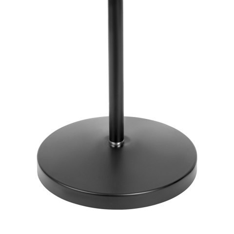 LUWES lampa podłogowa, 185 cm, E27, max. 18W, czarna