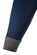 Bluza rozpinana z kapturem COMFORT, granatowa, rozmiar XXL