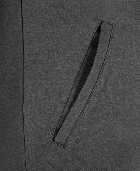 Bluza rozpinana z kapturem COMFORT, szara, rozmiar M