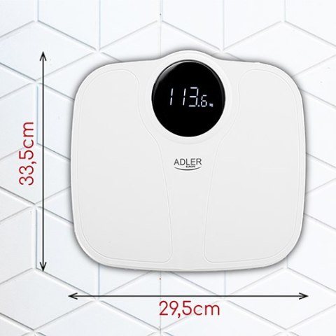 CR 8171 white Waga łazienkowa z funkcją ważenia niemowląt