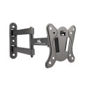 Uchwyt / wieszak do TV lub monitora Maclean, max. VESA 100x100, 13-32", 30kg, czarny, MC-417