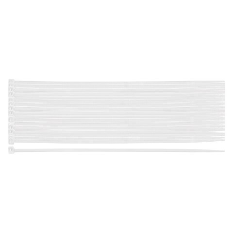 Opaski zaciskowe EXTREME 2.5 x 150 mm, białe, 100 szt.