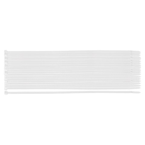 Opaski zaciskowe EXTREME 3.6 x 150 mm, białe, 100 szt.