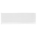 Opaski zaciskowe EXTREME 3.6 x 200 mm, białe, 100 szt.
