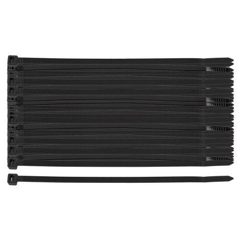 Opaski zaciskowe EXTREME 4.8 x 150 mm, czarne, 100 szt.