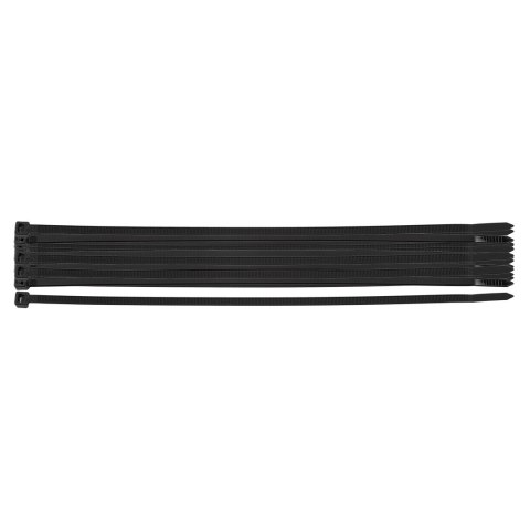 Opaski zaciskowe EXTREME 4.8 x 200 mm, czarne, 20 szt.