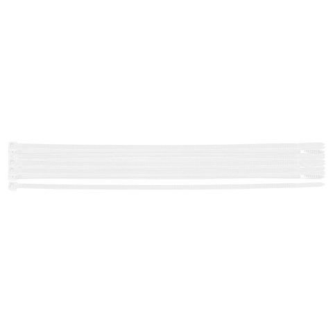 Opaski zaciskowe EXTREME 4.8 x 300 mm, białe, 20 szt.