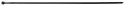 Opaski zaciskowe EXTREME 9.0 x 650 mm, czarne, 50 szt.