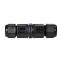 Konektor kablowy prosty IP68, 5x2,5mm?, 400V/25A