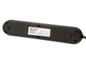 98-214# Przedłużacz sieciowy ps-330 3-gniazda 3xusb 3m czarny 3x1mm