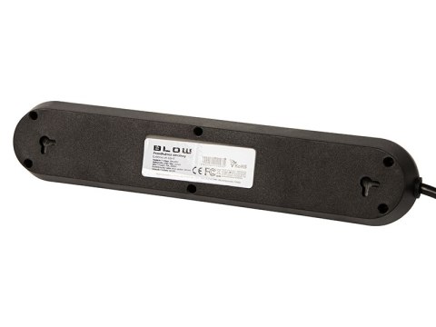 98-214# Przedłużacz sieciowy ps-330 3-gniazda 3xusb 3m czarny 3x1mm