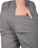 Spodnie robocze OUTDOOR, 2 way stretch, szare, rozmiar L