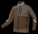 Bluza softshell OUTDOOR, beżowa, rozmiar XL