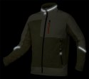 Bluza softshell OUTDOOR, zielona, rozmiar XXXL