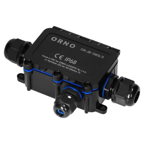 Puszka n/t HD IP68, 0,75-4,0mm? ,2 dławnice M20, 1 dławnica M16