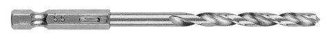 Wiertło do metalu Hex 5.5 mm, 2 szt.