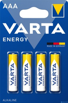 4 x bateria R-03 LR03 AAA 1,5V Value Pack 4103 Varta energy