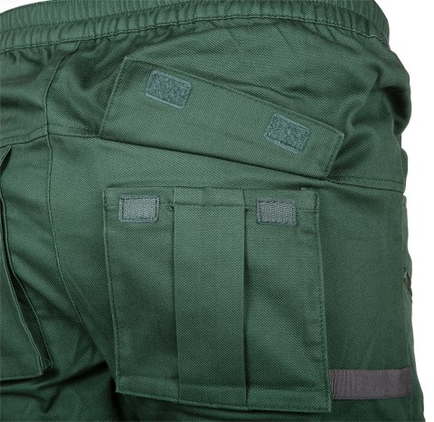Spodnie robocze OUTDOOR, typu jogger, zielone, rozmiar M