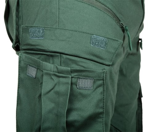 Spodnie robocze OUTDOOR, typu jogger, zielone, rozmiar S