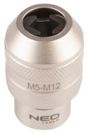 Adapter do gwintowników, 3/8" DR M5-M12