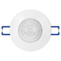 Czujnik ruchu 360°, IP20, 1200W, zasięg max. 8m, biały