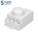 Mikrofalowy czujnik ruchu, mini, 360°/180°, IP20, 1200W