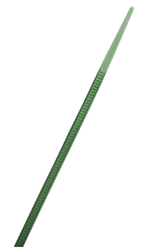 Opaski zaciskowe ogrodowe 2.5 x 200 mm, 50 szt., zielone