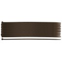 Opaski zaciskowe ogrodowe 4.8 x 300 mm, 50 szt., brązowe