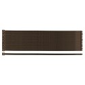 Opaski zaciskowe ogrodowe 7.6 x 380 mm, 50 szt., brązowe