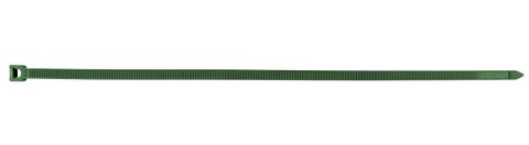Opaski zaciskowe ogrodowe 7.6 x 380 mm, 50 szt., zielone